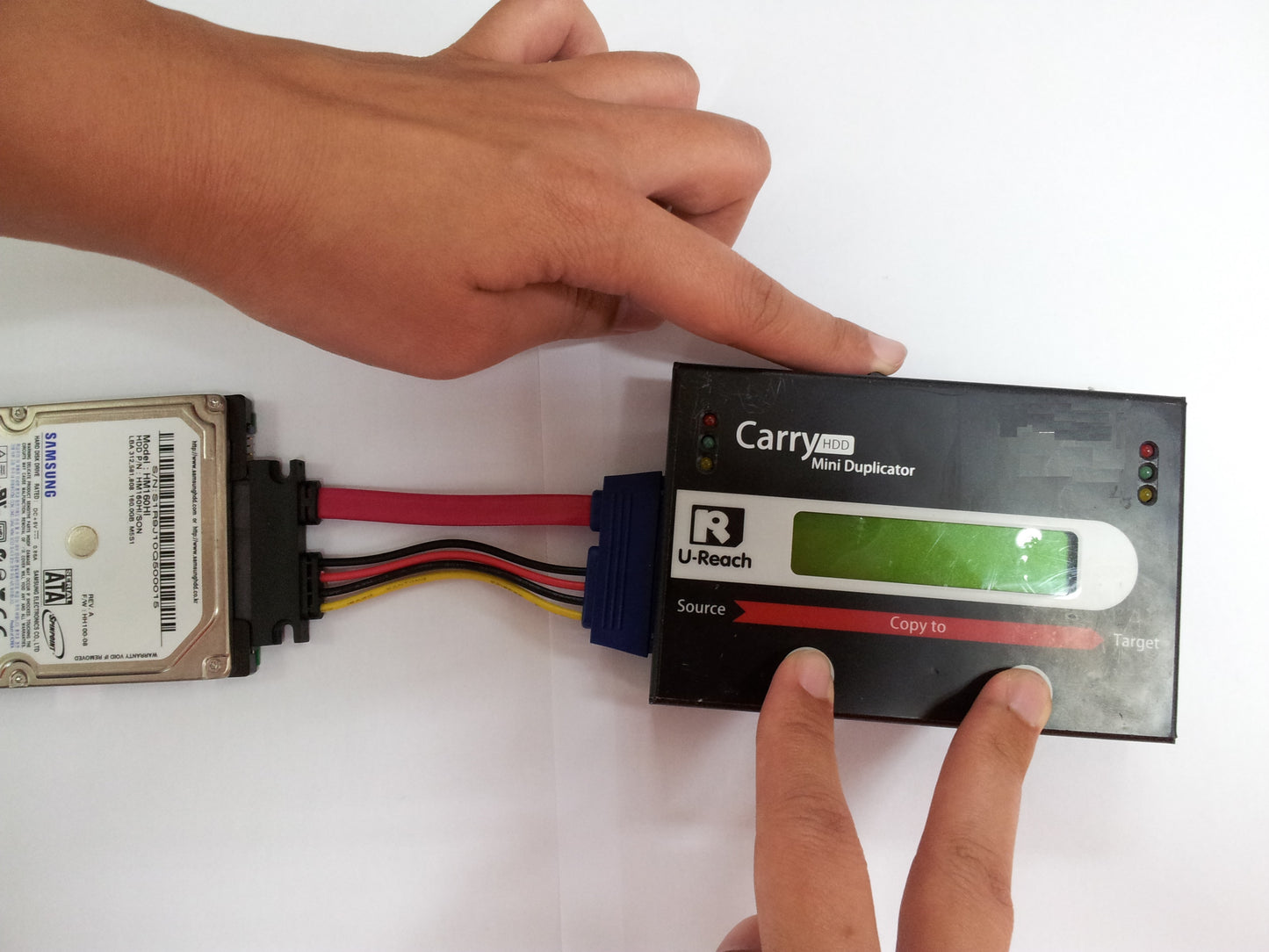 Portable Hard Disk Cloner IQ112