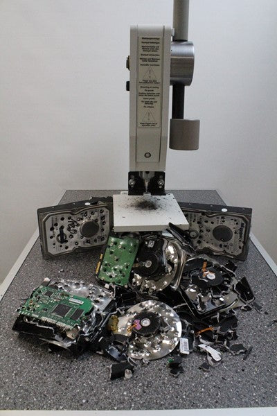 Destructor de discos HDT1
